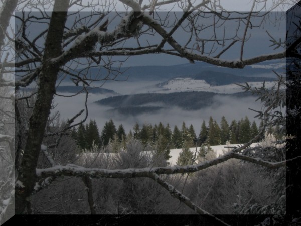 Diaporama hivernal dans le Doubs et les Vosges