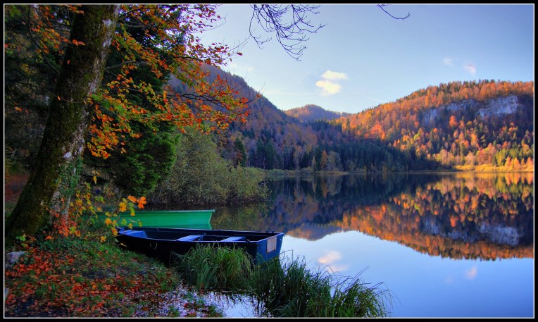 posie sur le thme du lac de Bonlieu
