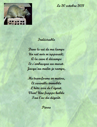 indesirable