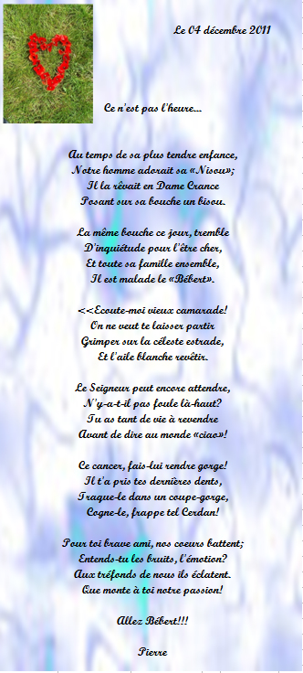 ce n'est pas l'heure