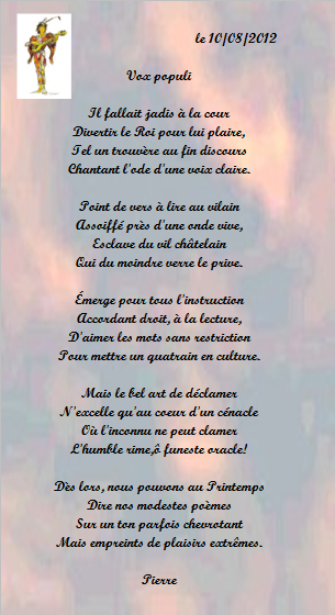 vox populi