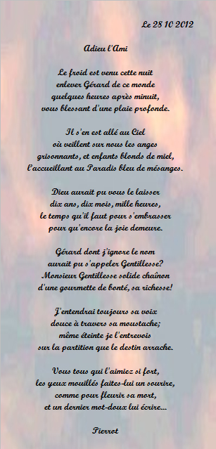 adieu l'ami